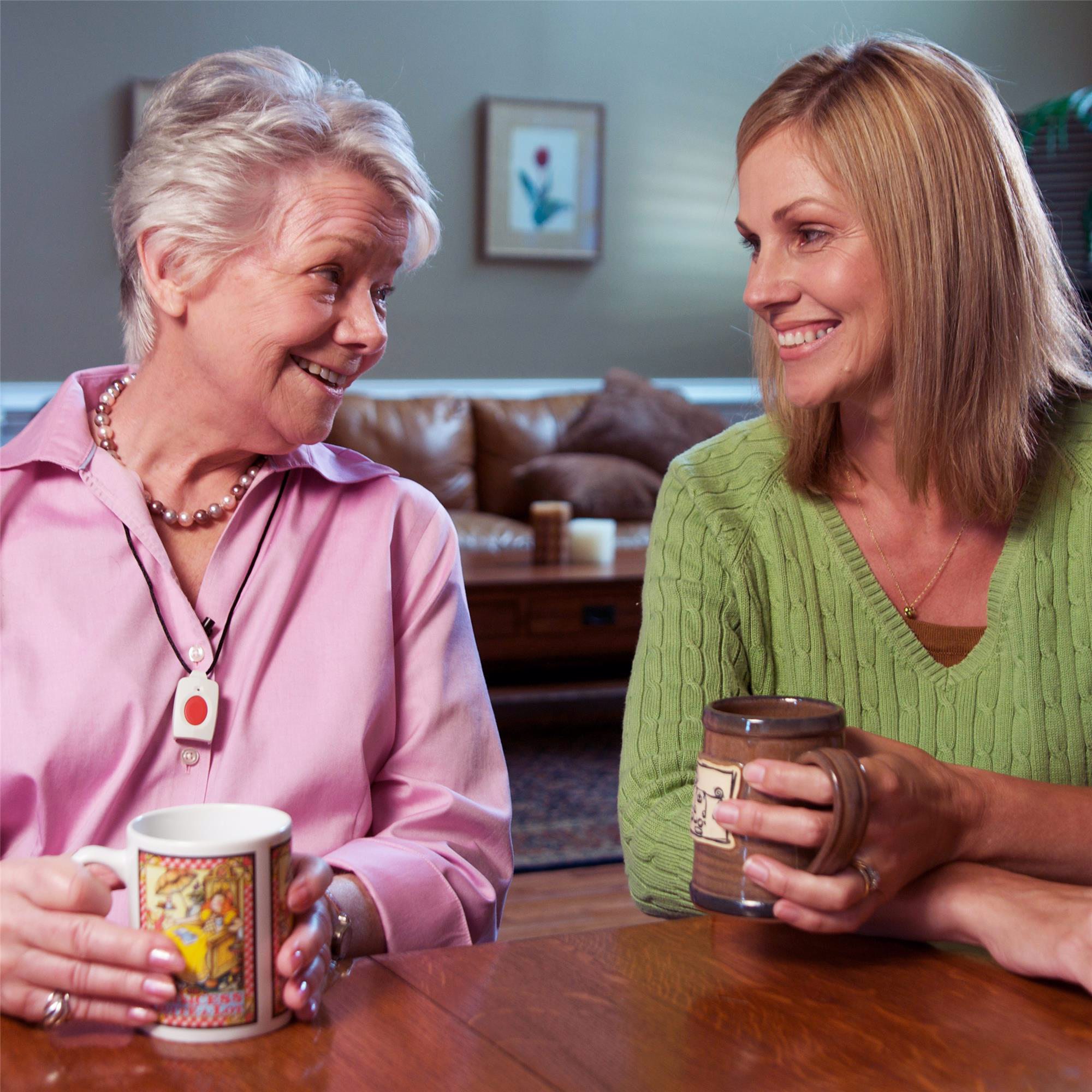 Ladies drinking tea